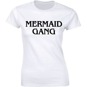 Half It Tops - Mermaid Gang Best Summer Beach Tee Women's T-shirt Half It Tops - Mermaid Gang Best Summer Beach Tee Women's T-shirt